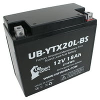 Zamjena baterije Ub-YTX20L-BS za Buell S3, S3T Thunderbolt CC motocikl - tvornički aktivirani, bez održavanja,