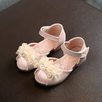 Djevojke Sandale Haljine cipele Princess Crystal Visoke potpetice Party Party Wedding Cvjetne djevojke
