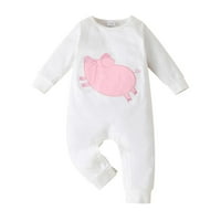 Oalirro Ljetna rasprodaja Baby Kids Romper Jesen zimska odjeća novorođenčadi Kombinezon Slatka životinja