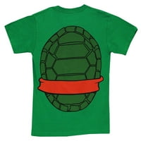 Muška tinejdžerska mutanta ninja kornjača grafička majica za kostimu za odrasle