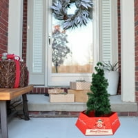 Suknja za božićnu drvcu Nježno drvo Dno poklopac Početna zaštitnik poda
