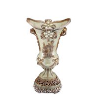 Homestock Global Grozno 15,75 H Vintage Rose Vase