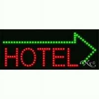 Arter Neon Hotel - Hotel, Crveno i zeleno