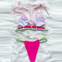 Jsaierl bikini setovi za žene dva seksi brazilski kupaći kupaći kostim za struk String Thong kupaći kostimi Ljetni CAMI mikro kupaći kostim za zabavu na plaži
