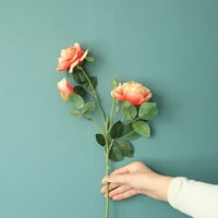 Yubutuo umjetne lažne ruže Flannel cvijeće mladenke monderske zabave Kućni dekor za ukrašavanje