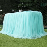 Stolna suknja Tutle Tutu Tablecloth Rezervni stol za objedovanje Krpom Početna Hotel Tekstil za vjenčanje