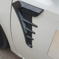 Dijeljenje automobila spojler modifikacija ventilacijskog rešetka ukrasna oprema za izlaz na boku