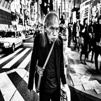 Shinjuku noćni šetnji print - Harry Aaldering