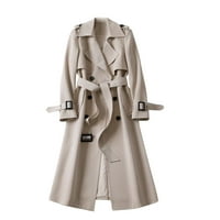 Simu ženski jakni kaput lagana mekana topla žena prekriva čvrsta tanka fit kaput jakna dugačak gornji