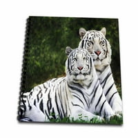 3droze Bijeli tigrovi - knjiga za crtanje, prema