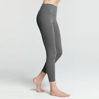 Rovga joga hlače za žene Activewear Custom Soild Custom High Struk gamaše koje trče Pilates Workout Soft joga hlače