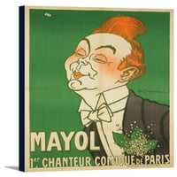 Mayol - 1er Chanteur Comique de Paris Vintage Poster Francuska