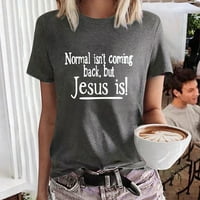 Normalno se ne vraća. Isus je košulja u svojoj ljubavnoj grafičkoj grafici Vintage Isus