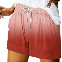 Ljetne kratke hlače za žene Casual Hotsacts Hotcos Casures High Struk, kratke hlače od elastičnih kratkih