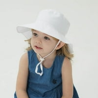Baby sunčani šešir sa upf 50+ zaštitnim podesivim novorođenčadi ljetni plažni kape za dječak i djevojku