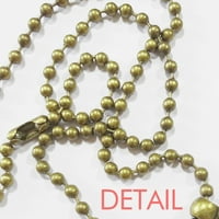 Ljubavna heart poker ogrlica Vintage lančani privjesak na nakitu