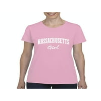 Normalno je dosadno - ženska majica kratki rukav, do žena veličine 3xl - massachusetts djevojka