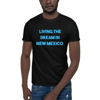 Plavi živjeti san u novom Meksiko kratkoj pamučnoj majici s kratkim rukavima po nedefiniranim poklonima