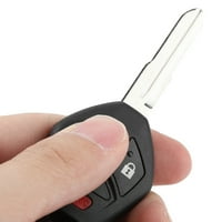 FOB za unos automobila, daljinski ključ automobila za, 3 + dugme Automatsko unos bez ključa daljinski