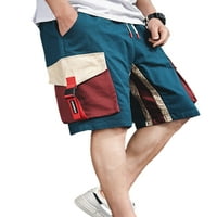 Muške modne teretne kratke hlače Ležerne prilike Sport Bermuda kratke hlače Veliki džepovi Ljetne kratke