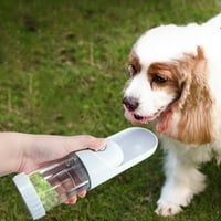 Kup za kućne ljubimce, vanjski prijenosni prateći vodu i hranu Dvostruko namena čaša, mačke i psi iz