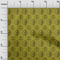 Onuone pamučna kambrska tkanina cvjetna i paisley blok za ispis tkanine uz dvorište široko