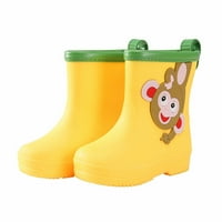 KPOPLK TODDLER kišne čizme za djevojke majmunske crtane karaktreti kišne cipele dječje kišne cipele