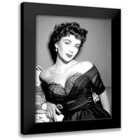 Hollywood Photo Archive crni moderni uokvireni muzej umjetnička ispisa pod nazivom - Elizabeth Taylor
