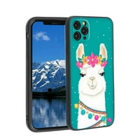 Kompatibilan sa iPhone Pro MA telefonom, LAMA-Alpaca Case Silikonska zaštitna za teen Girl Boy Case