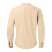 Modni brendovi muškarci majice casual dugi rukav čvrsti pulover Novi dolasci Henley opuštena fit poklon
