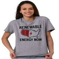 Obnovljiva energija Klimatske promjene Muška grafička majica Tees Brisco Marke 5x
