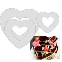 Dream Lifestyle Cake plijesni izvrsni visokokvalitetni jednostavan za demonstiranje u obliku srca, netaknite
