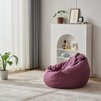 Manfiter Purple Burn Bag stolica prekrivač lijenog kauč na razvlačenje sa memorijskim džepom strane mekog jednoslojna, 80 *