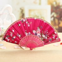 PXIAKGY kineski stil ples vjenčani zabava čipkala svilena preklopna ruka za ruke ventilatora na ventilatoru