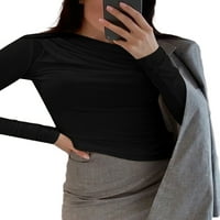 Gupgi žene dugih rukava Ležerne prilike puloverske košulje od pukotine u Club Streetwear