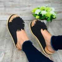 Papuče za žene gnobogi ženski odmor u ugodnoj baršunastog cvijeća debelo donje stan sa sandalama
