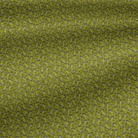 Onuone pamučni dres lime zelene tkanine odlazi i cvjetni umjetnički opseg opskrbe Ispiši šivanje tkanine sa dvorištem širom