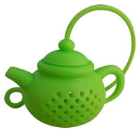 SDJMA Creative Silikonski čaj za infusiranje čajnog oblika čajnog filtra za čaj sa dugim užetom, za višekratnu čaj za kavu Pribor za kavu u svijetlim bojama, idealan poklon za ljubitelju čaja