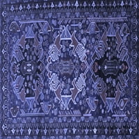 Ahgly Company Machine Persible Pravokutnik Perzijski plavi Tradicionalni prostirci, 8 '10'