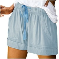 Žene ležerne kratke hlače za kratke hlače za elastične struke