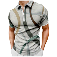 Veliki i visoki muškarci Casual majica kratkih rukava košulja za na plaži i vrh, ljetna proljetna odjeća