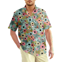 Paisley prekrasna košulja Havajska majica od poliestera tkanina za putovanja i izlaske
