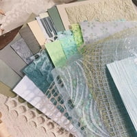 Trayknick Glatki pisaći kolaž papira Vintage Scrapbook Paper za DIY zanatski dekorativni projekti Elegantni visokokvalitetni umjetnički materijali otporni na blede