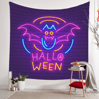 Halloween Dekorativna tapiserija, ukleta dvorac tapiserija, za dnevni boravak spavaći za spavaću sobu