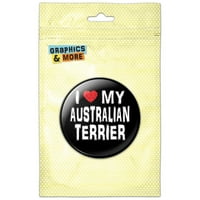 Volite moj australijski terijerski stilski magnet za hladnjak