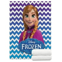 Smrznuti OLAF pokrivač Super mekani komforan flanel bake za kauč za hlače za kauč s tablicama protiv