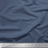 Soimoi baršun tkanina Geometrijska kosijana tkanina od dvorišta široko