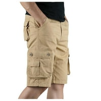 Čvrsta muška boja sa više džepom i modnim ljetnim hlačama za slobodno vrijeme Ukupne muške hlače traperice