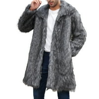 Zimski kaputi za muškarce površinski kaput od kaputa za debljenje kože od debljine kardiganskih kaputa