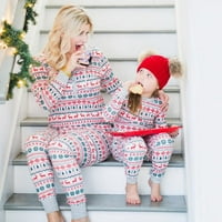 Porodična Božić Pidžama postavljena dječaka Djevojke Holiday PJS Žene Muška za spavanje